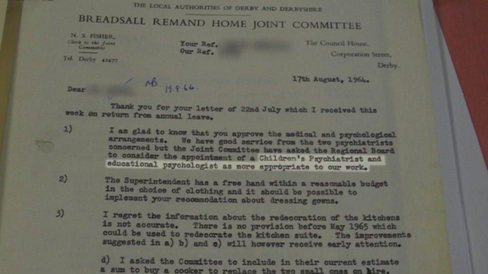 Report on Breadsall Home