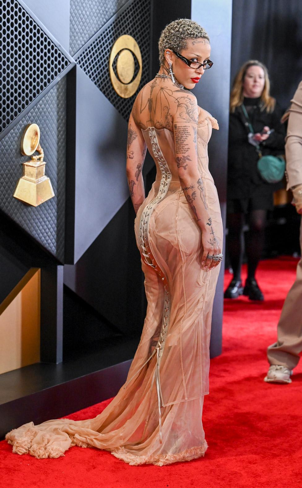 Doja Cat at the GRammys