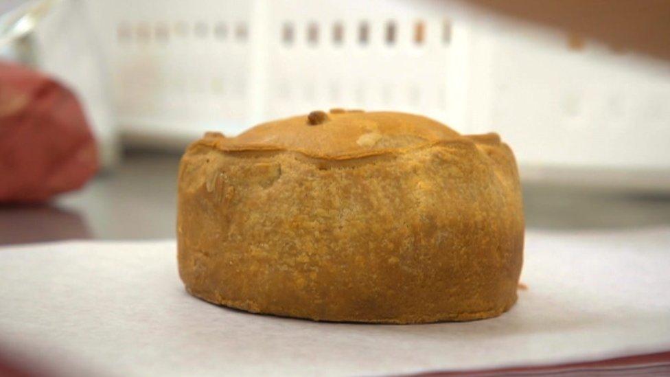 A Melton pork pie