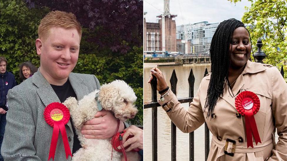 Jared O'Mara and Marsha de Cordova