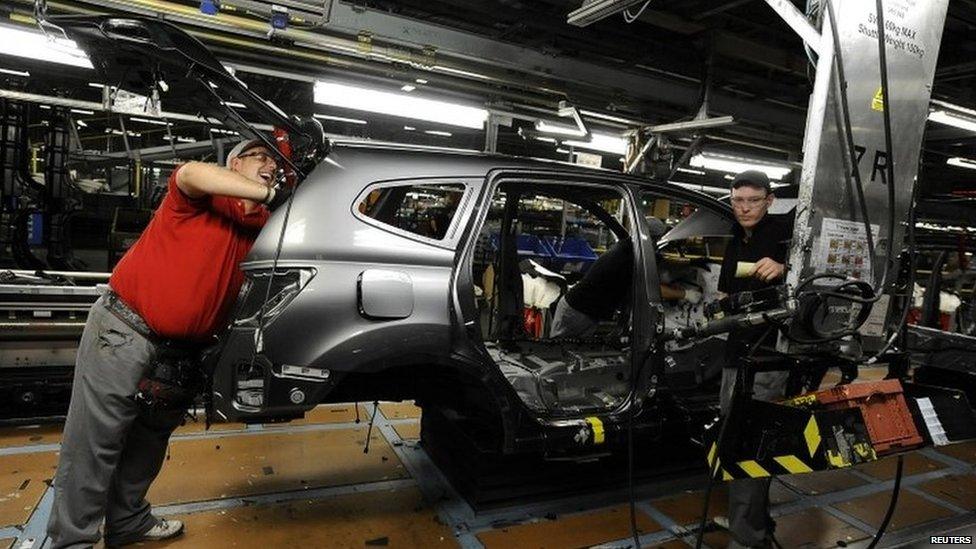 Car plant in Sunderland