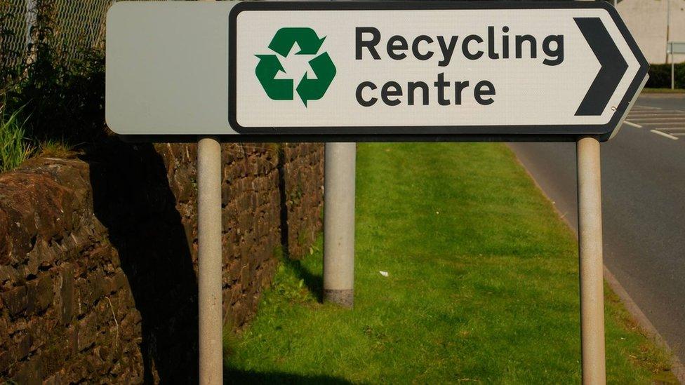 Recycling centre