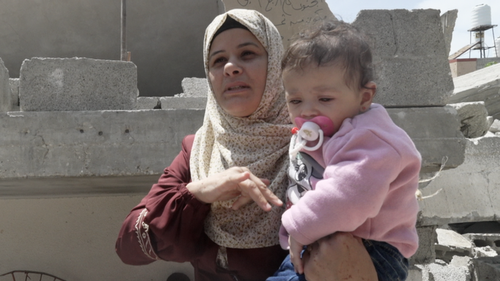 Rahma Nabhan and her daughter Jori