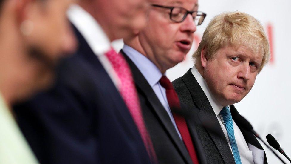 Boris Johnson and Michael Gove