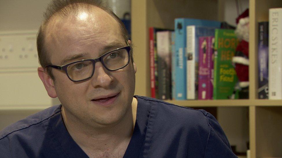 Dr Matthew Doré is a consultant at the Northern Ireland Hospice