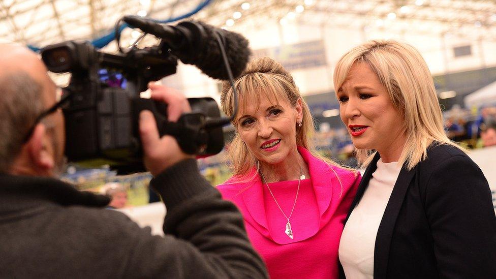 Martina Anderson and Michelle O'Neill