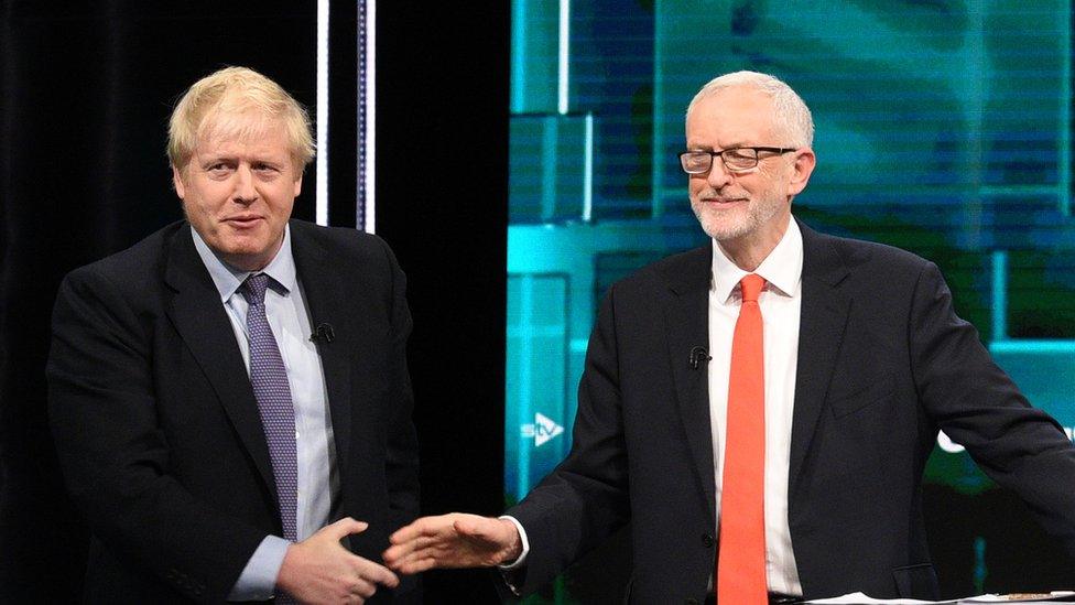 Boris Johnson and Jeremy Corbyn