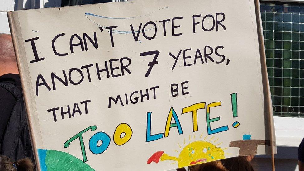 Protest sign