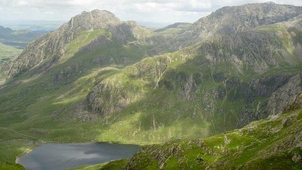 Tryfan and Glyder Fach