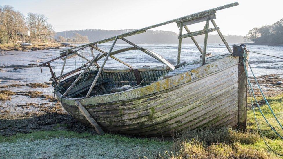 Llangwm boat