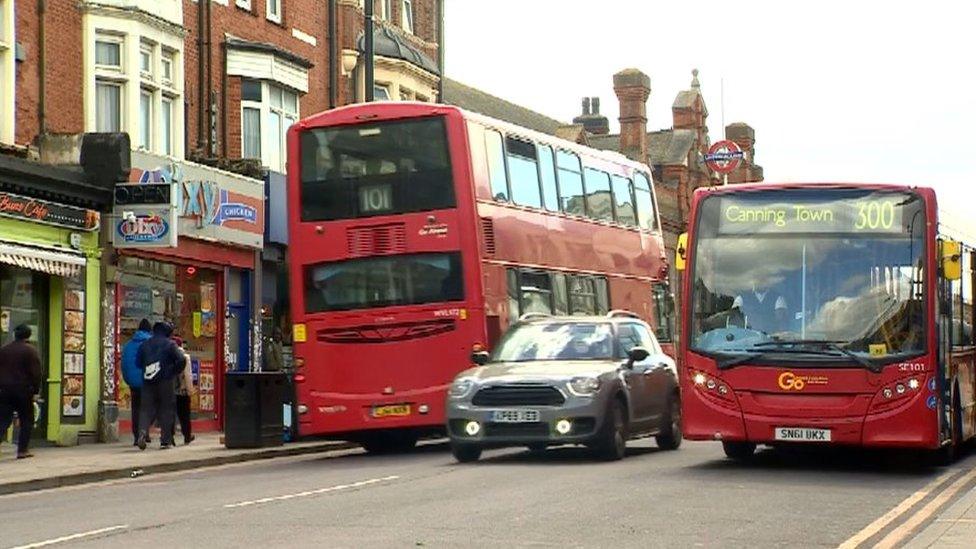 Buses in Newham