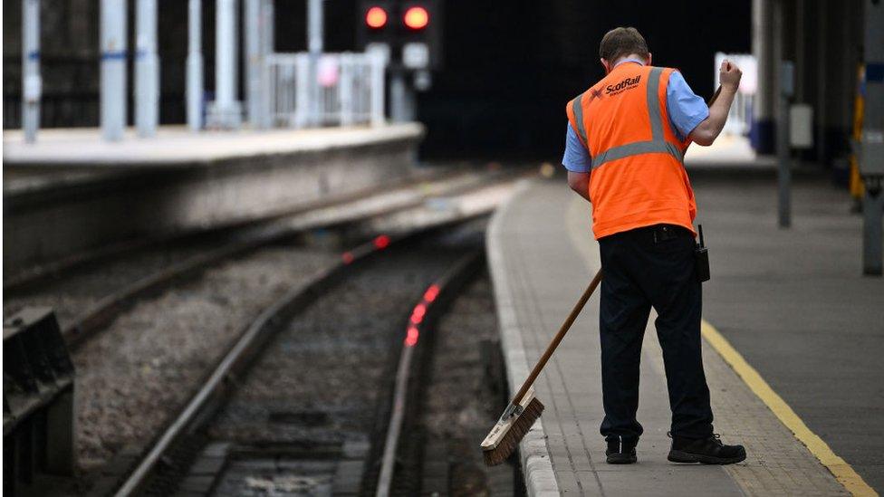 Rail worker