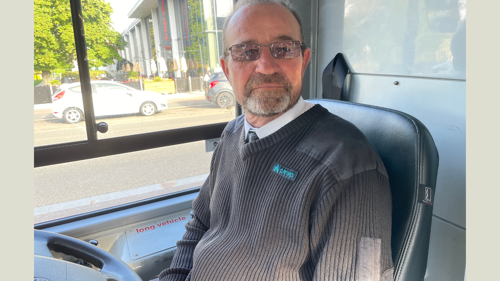 Arriva bus driver