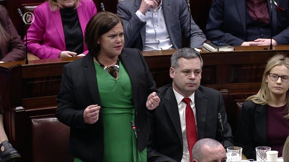 Sinn Féin President Mary Lou McDonald