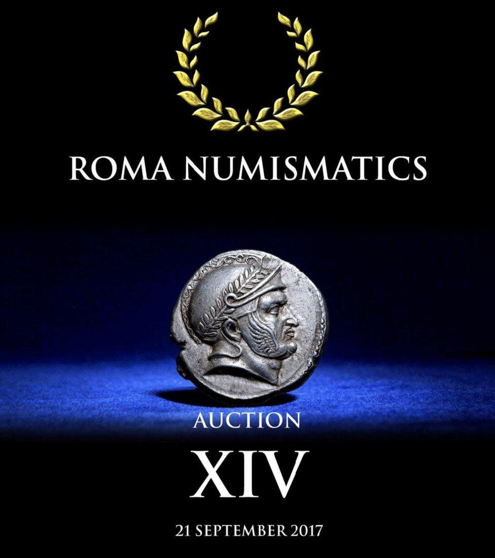 Auction catalogue for Roma Numismatics