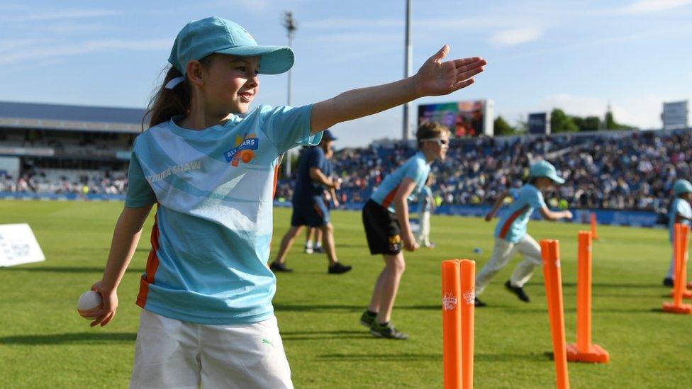 An All Stars session at Headingley, Leeds