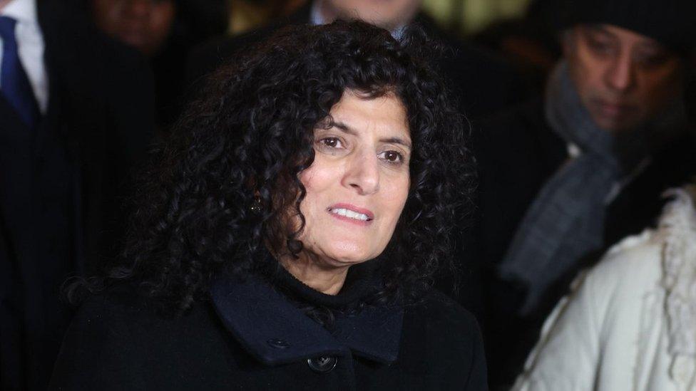 Farah Naz, Zara Aleena's aunt speaks outside the Old Bailey