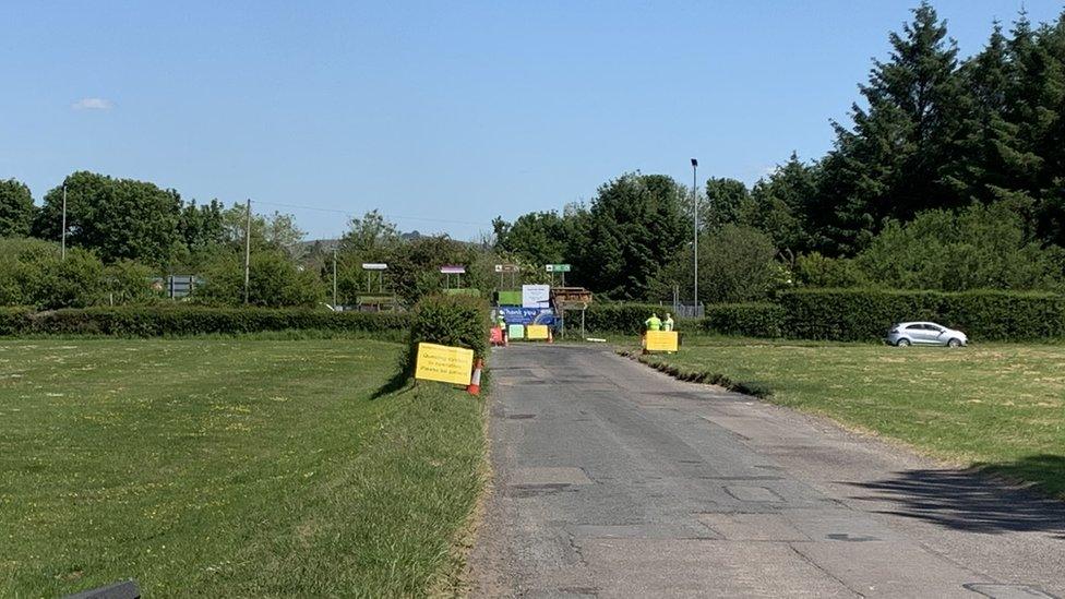 Lincluden Recycling Centre in Dumfries