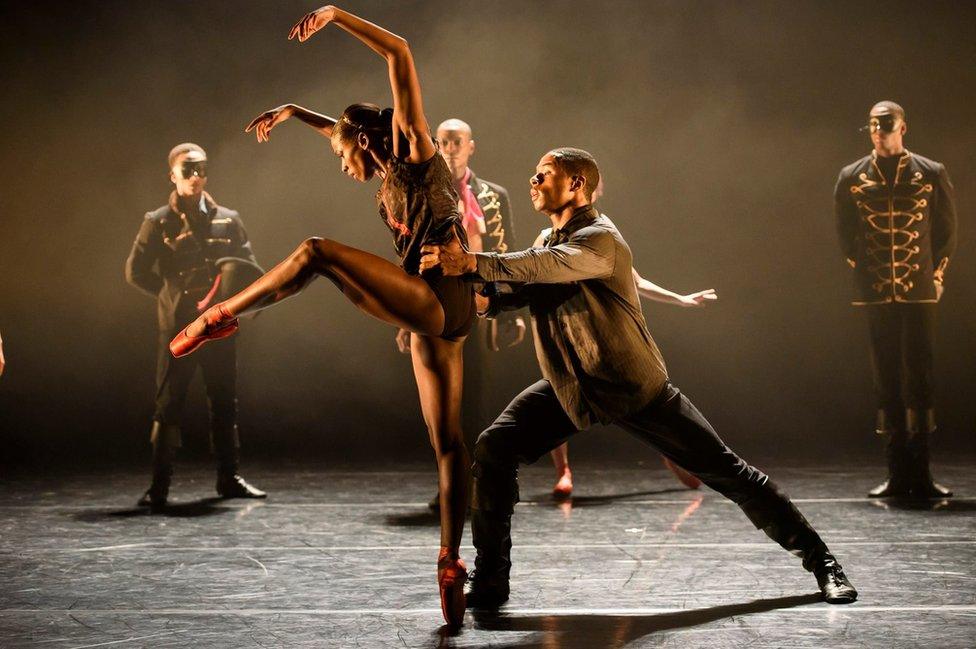 Ballet Black performing Second Coming in 2015