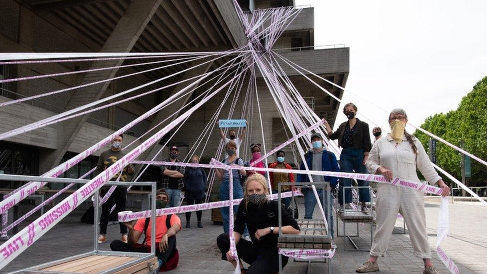 National Theatre gets wrapped up