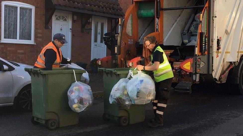 Bin collections