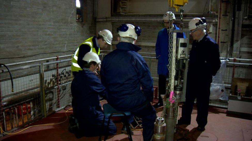 Engineers at Dounreay