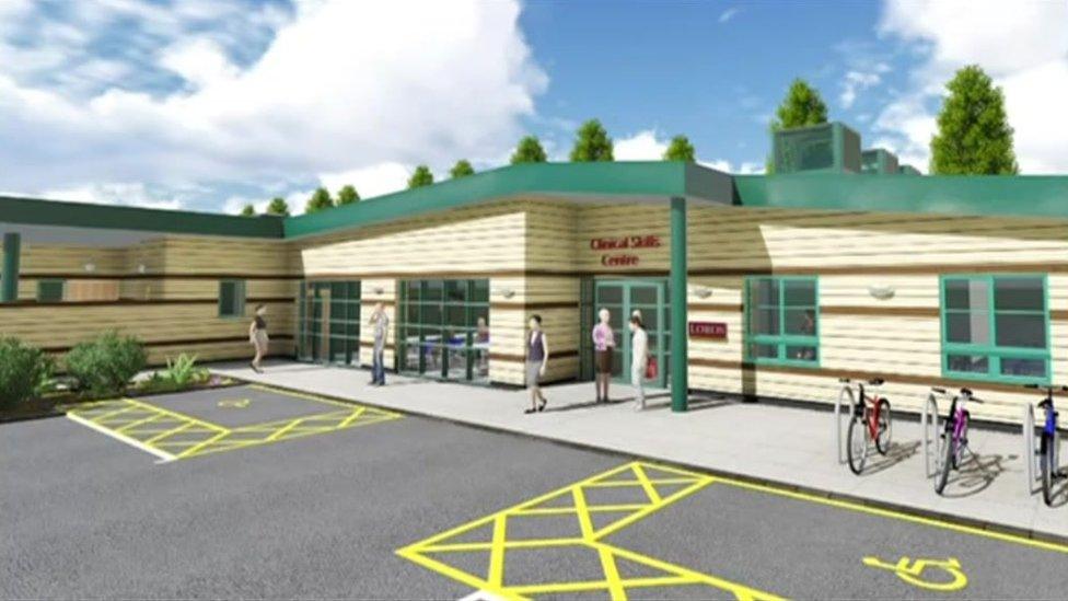 Artist impression of the LOROS extension