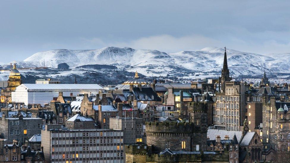 Edinburgh and Pentland Hills