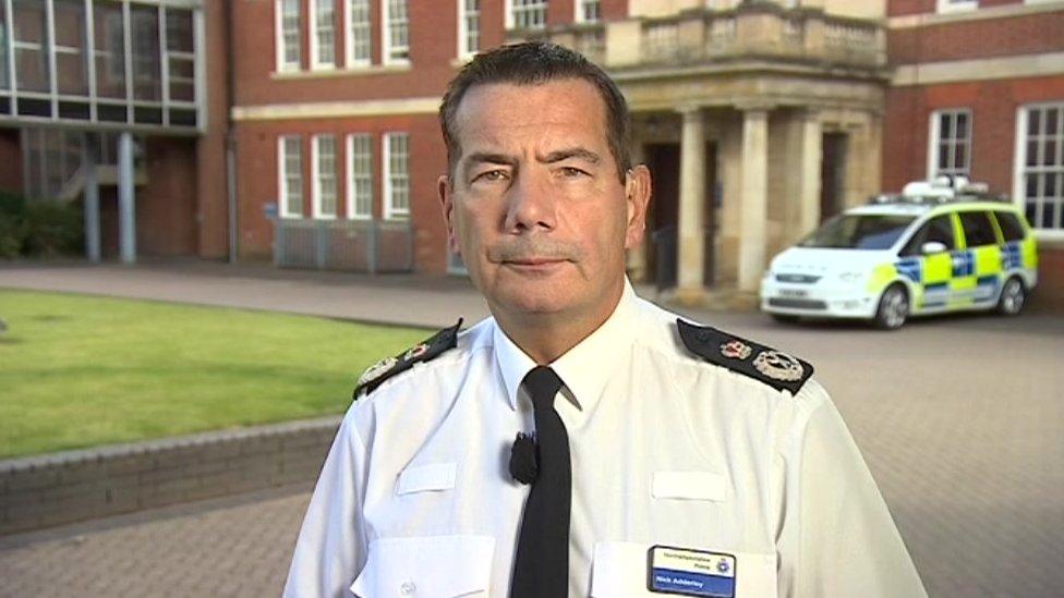 Northamptonshire Police's Chief Constable, Nick Adderley