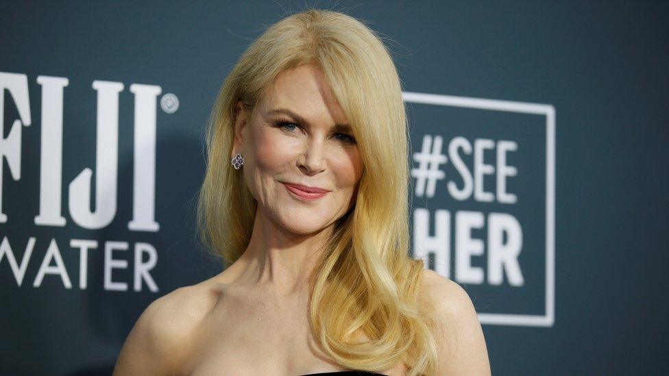 Nicole Kidman pictured in Santa Monica, California, U.S., in January 2020