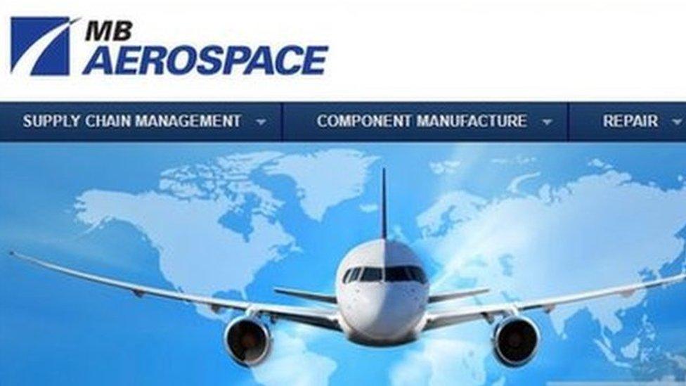 MB Aerospace website