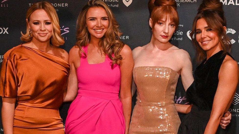 Kimberley Walsh, Nadine Coyle, Nicola Roberts and Cheryl