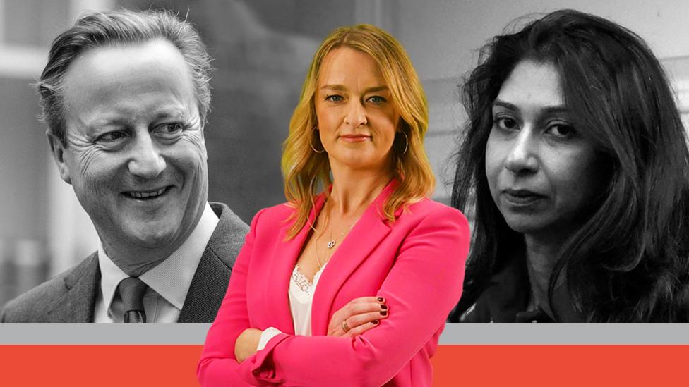 Laura Kuenssberg show: David Cameron and Suella Braverman