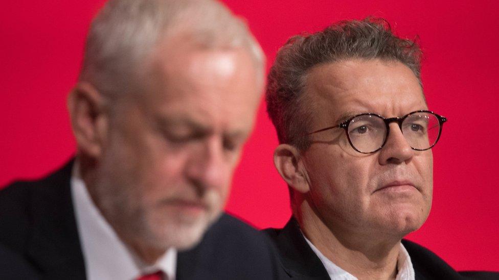 Jeremy Corbyn and Tom Watson