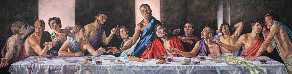 The Last Supper interpretation by Lorna May Wadsworth