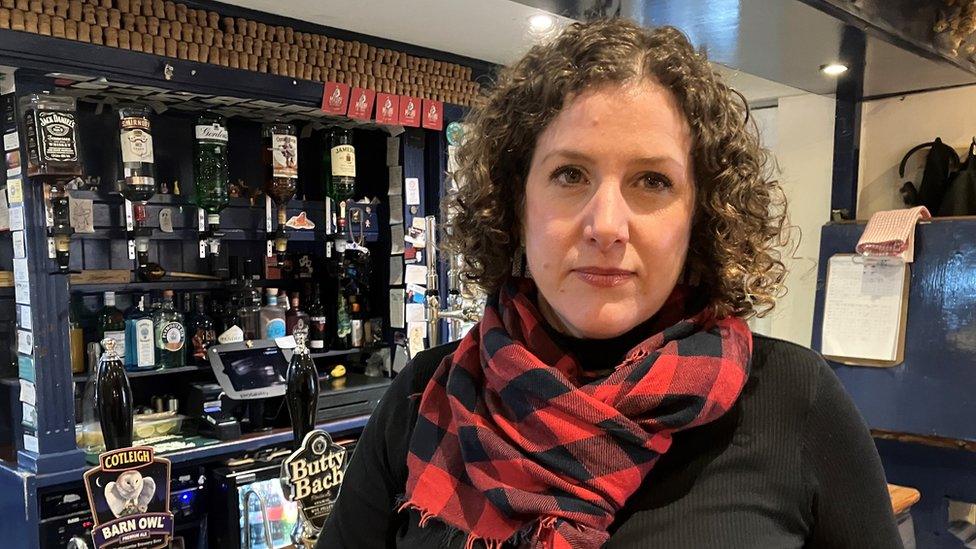 Cardiff pub and restaurant owner Cerys Furlong, said businesses were facing pressures on all fronts