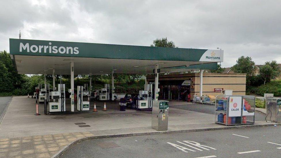 Morrisons petrol station