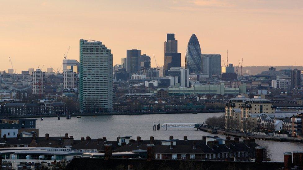 London skyline