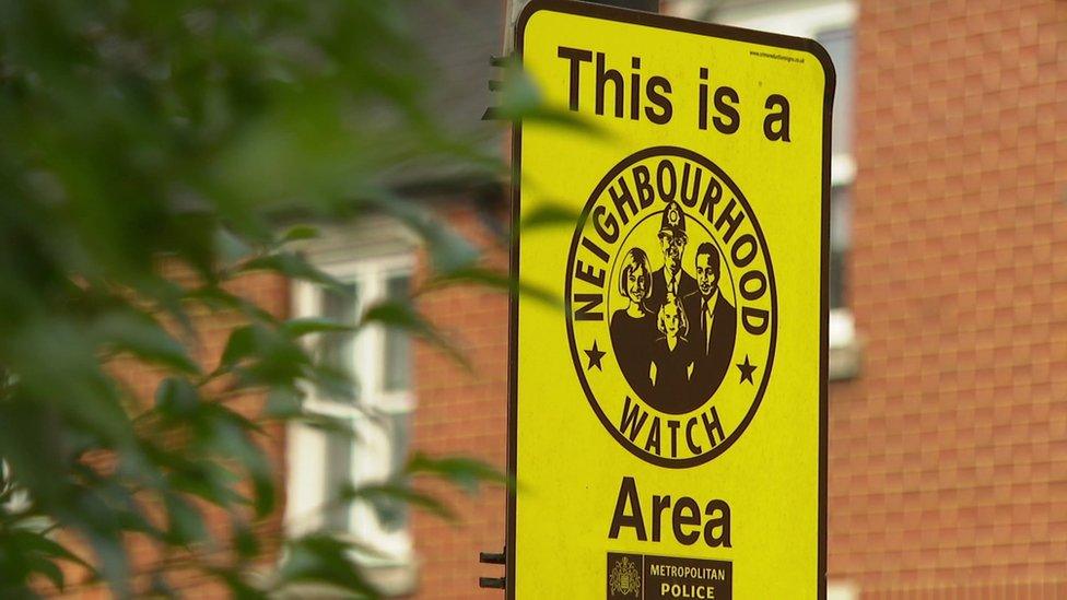 Neighbourhood Watch Area sign