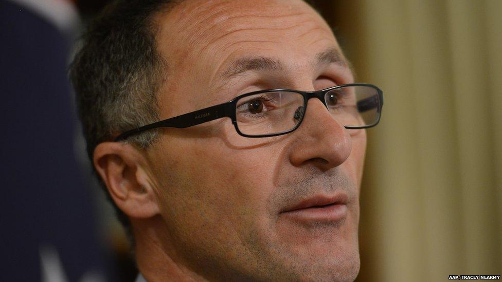 Australia Greens Senator Richard Di Natale