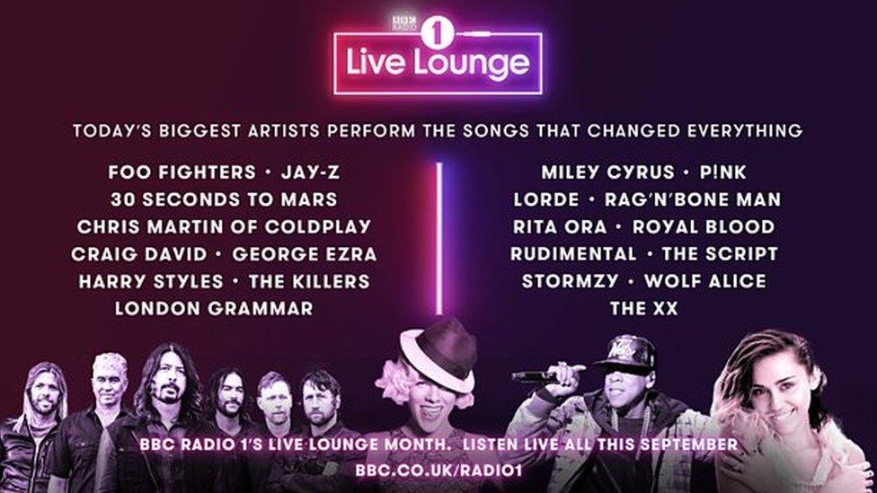 live lounge month