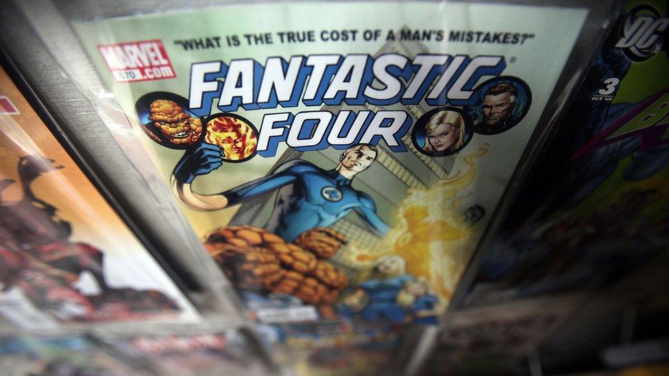 fantastic four comic book