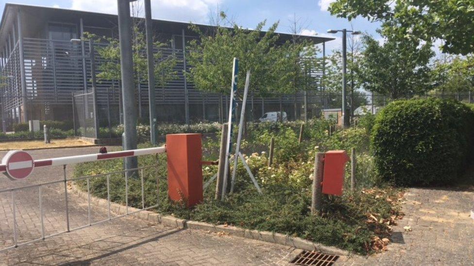 Fire control centre in Waterbeach