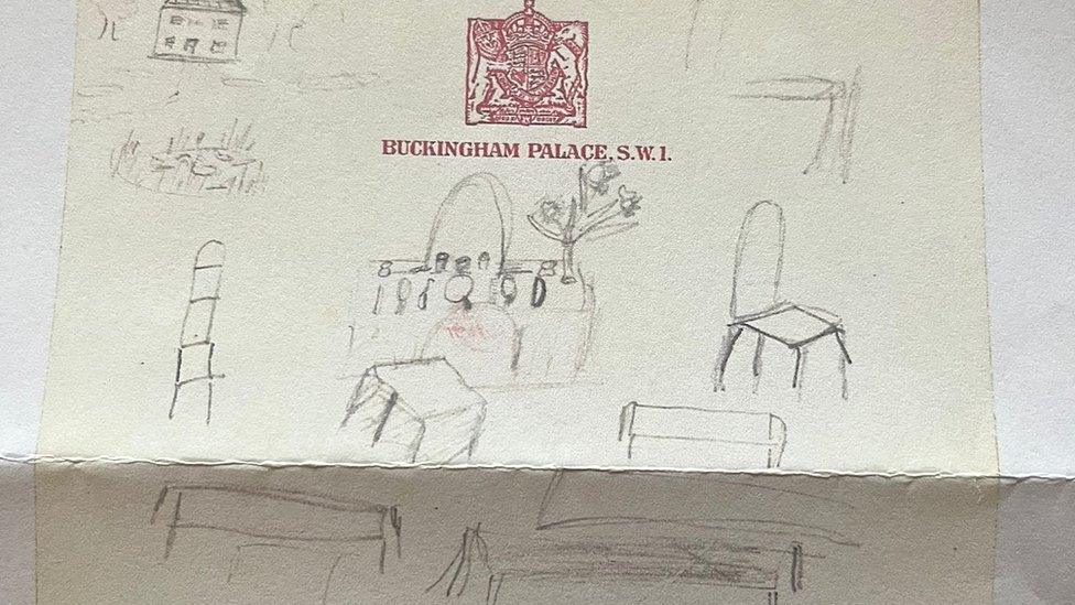 Sketches by Queen Elizabeth II