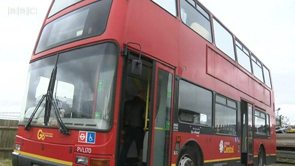 Reading homeless bus