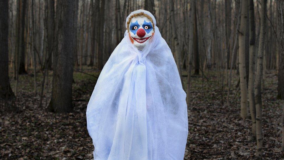 Creepy clown