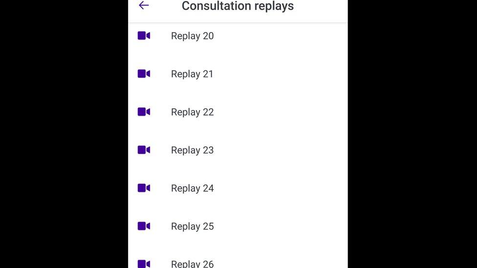 Consultation replays