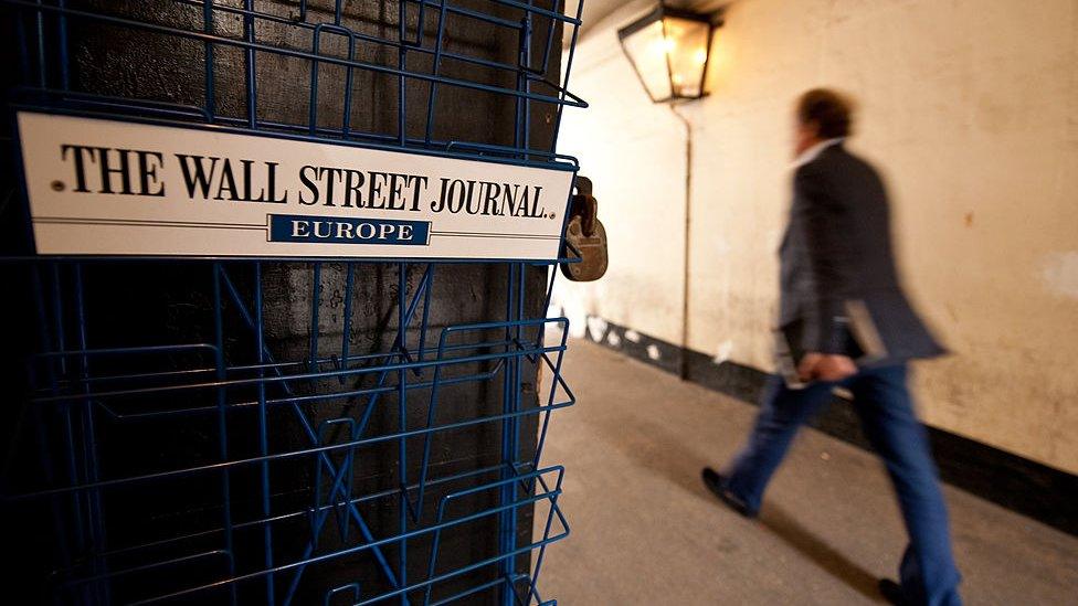 Wall Street Journal a bright spot as News Corp reports loss - BBC News