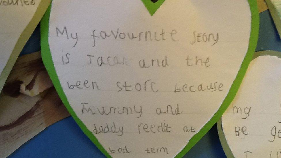 Evie's favourite is Jack and the Beanstalk.