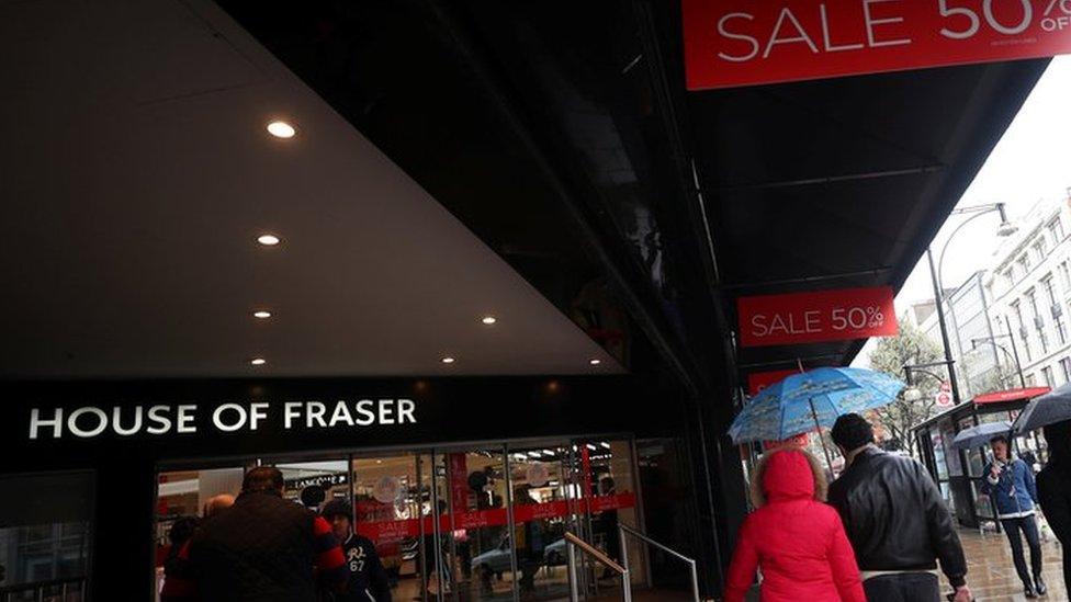 House of Fraser exterior